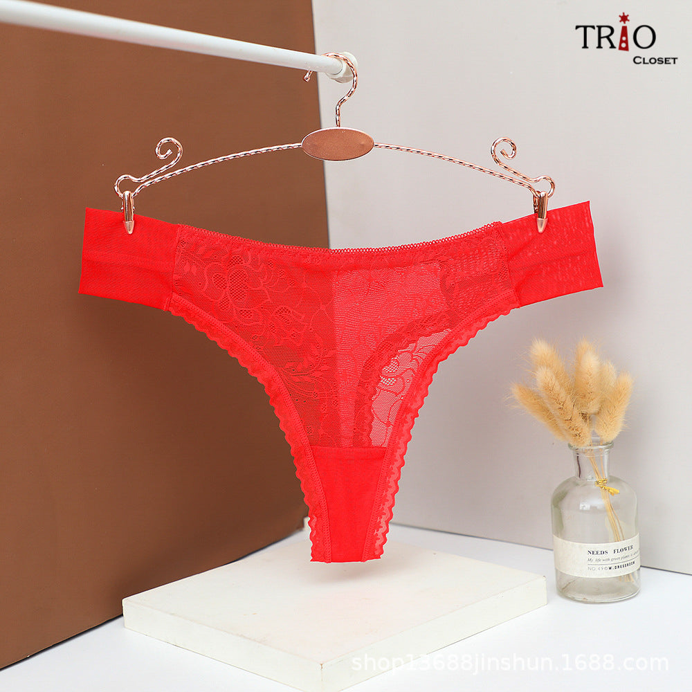 V-Shape Super Soft Net Lace Underwear