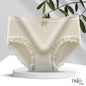Summer Friendly Super Soft Mid-Waist Cotton Lace Underwear