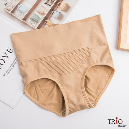 Honeycomb High-Waist Underwear
