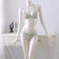 Premium Embroidered French Bikini Set