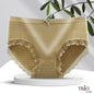 Summer Friendly Super Soft Mid-Waist Cotton Lace Underwear