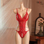 Soft Micro Stocking Wine Red
