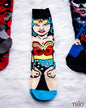 Wonder Woman Theme Adult Socks