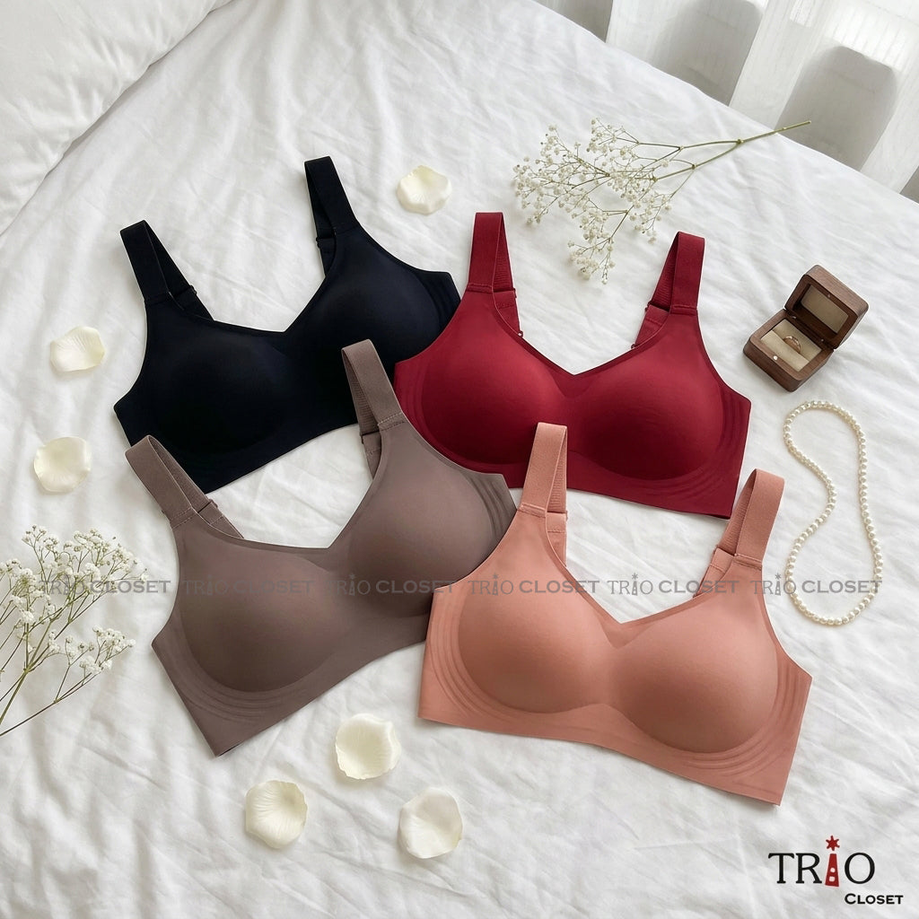 Seamless Padded Push Up Bra