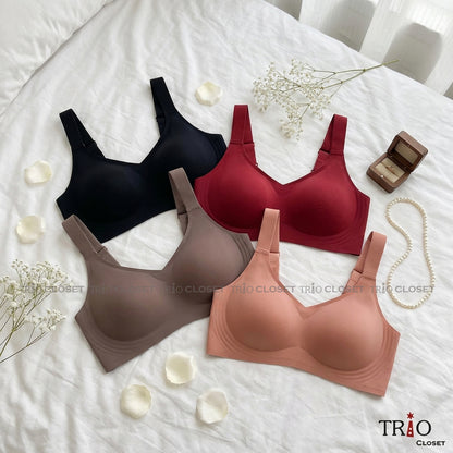 Seamless Padded Push Up Bra