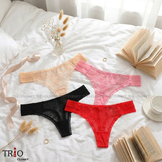 V-Shape Super Soft Net Lace Underwear